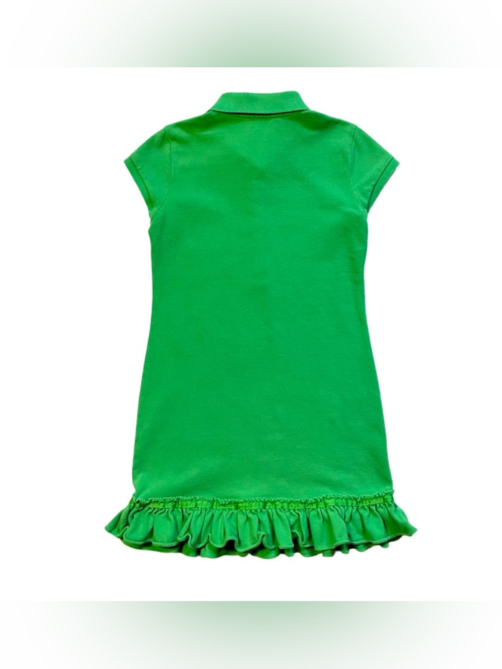 Ralph Lauren Polo Ruffle Hem Dress Girls Size 6X/7 - Picture 3 of 3